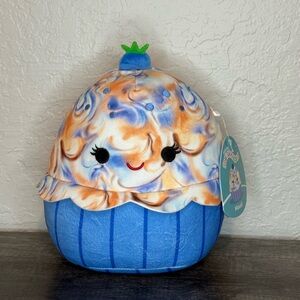 Blue and Orange Cupcake Plush Toy Maudi Squishmallow